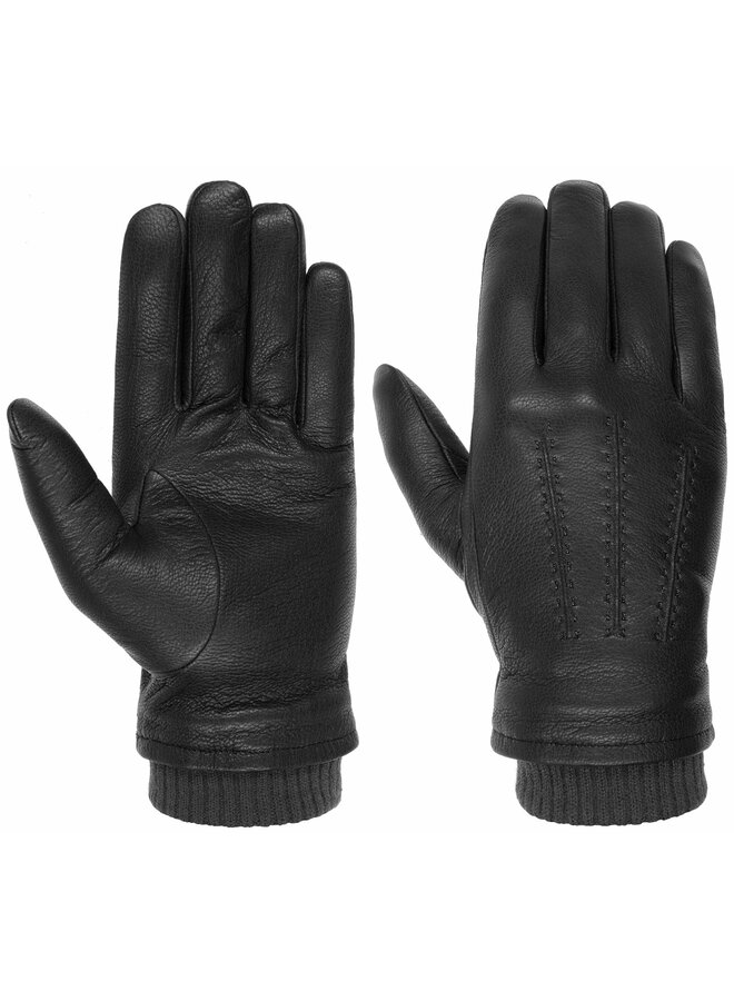 Stetson Gloves Goat Nappa Black
