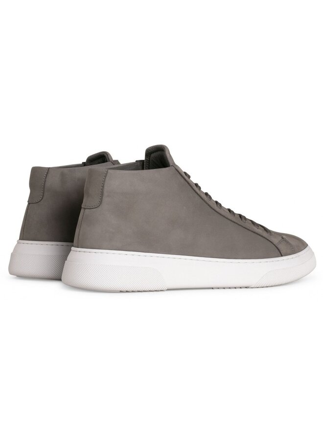 Garment Project Sneaker Type Mid Grey Nubuck
