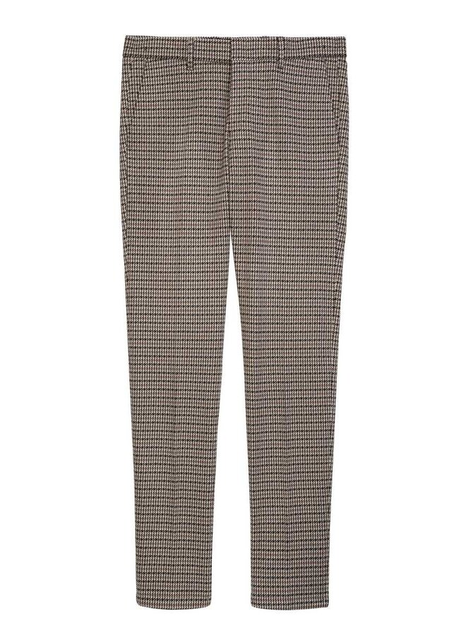 Drykorn Sight Chino Beige Houndstooth