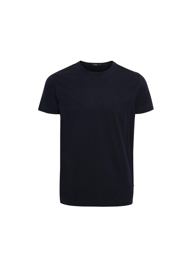 Matinique Jermalink Cotton Stretch T-shirt Midnight Blue
