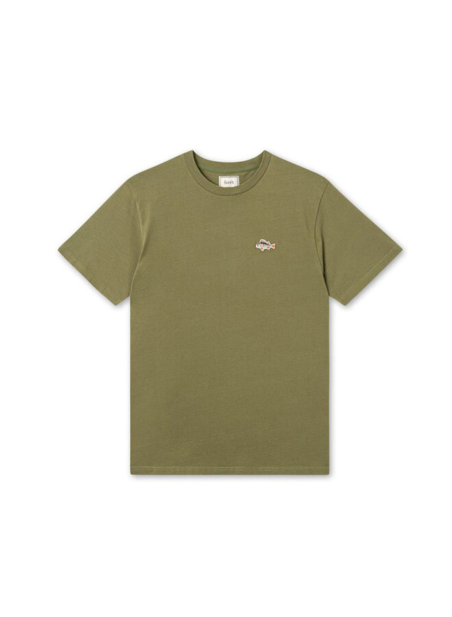 Forét Fish T-Shirt Olive
