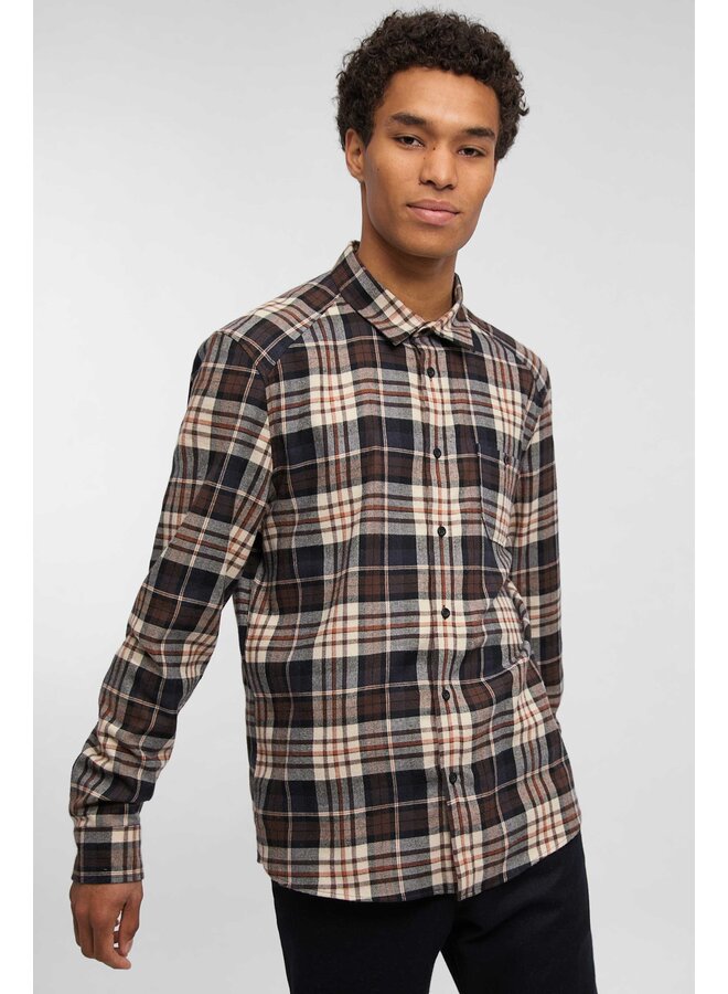 Drykorn Oshaa Shirt Brown Checkered