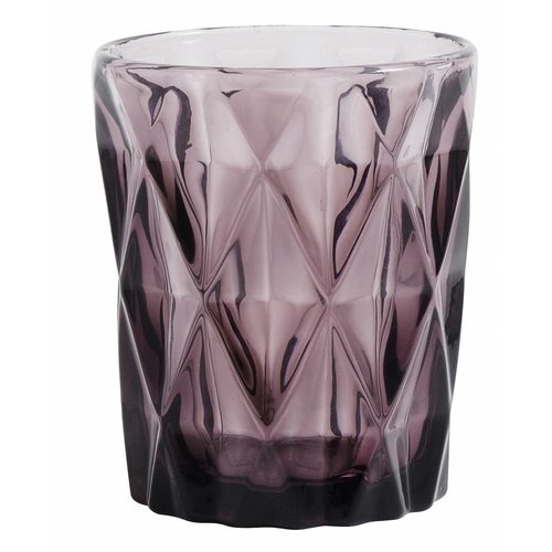Nordal drinkglas Diamond paars glas - 0,25 L Nordal drinkglas Diamond paars glas - 0,25 L