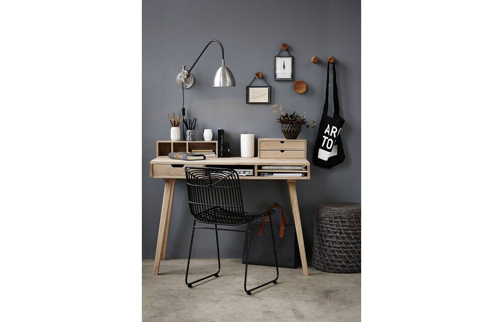 Bureau eikenhout met lade
