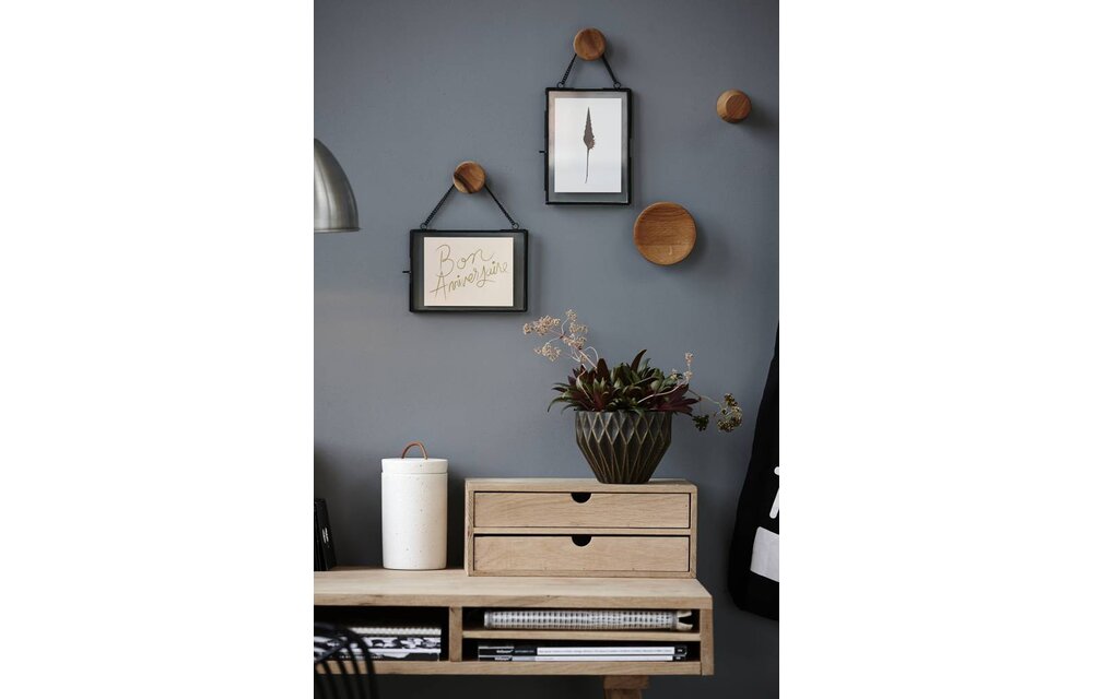 Bureau eikenhout met lade