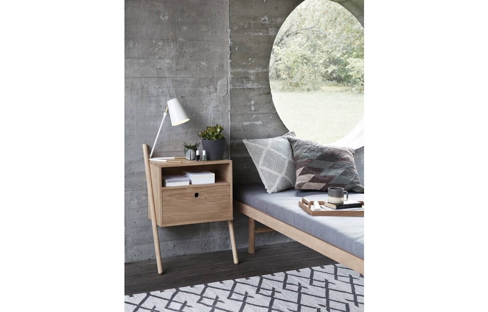 ladekast bruin eikenhout, FSC