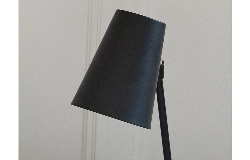 tafellamp goud/zwart metaal