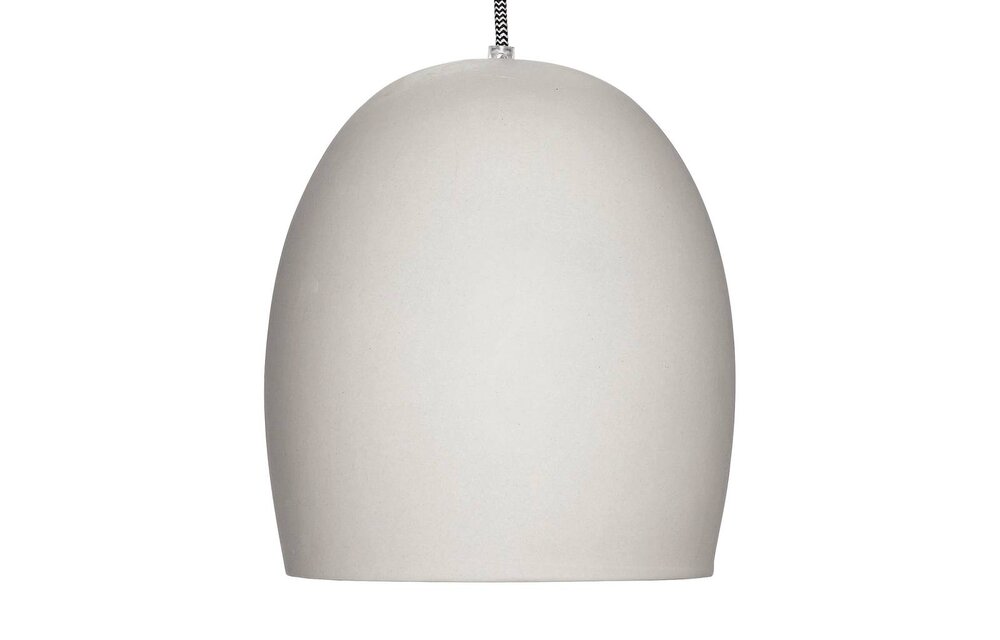 hanglamp grijs cement - 479005 - ø23 x 30 cm
