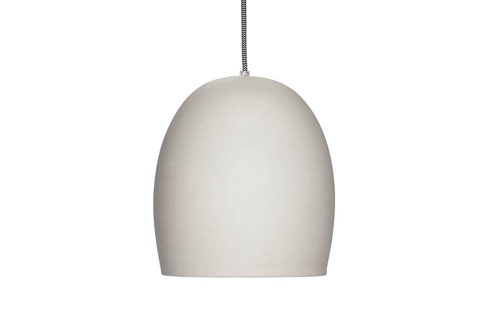 hanglamp grijs cement - 479005 - ø23 x 30 cm
