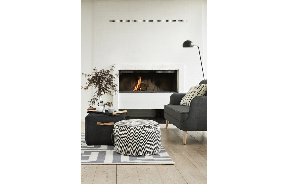 beker - wit porselein - set van 4