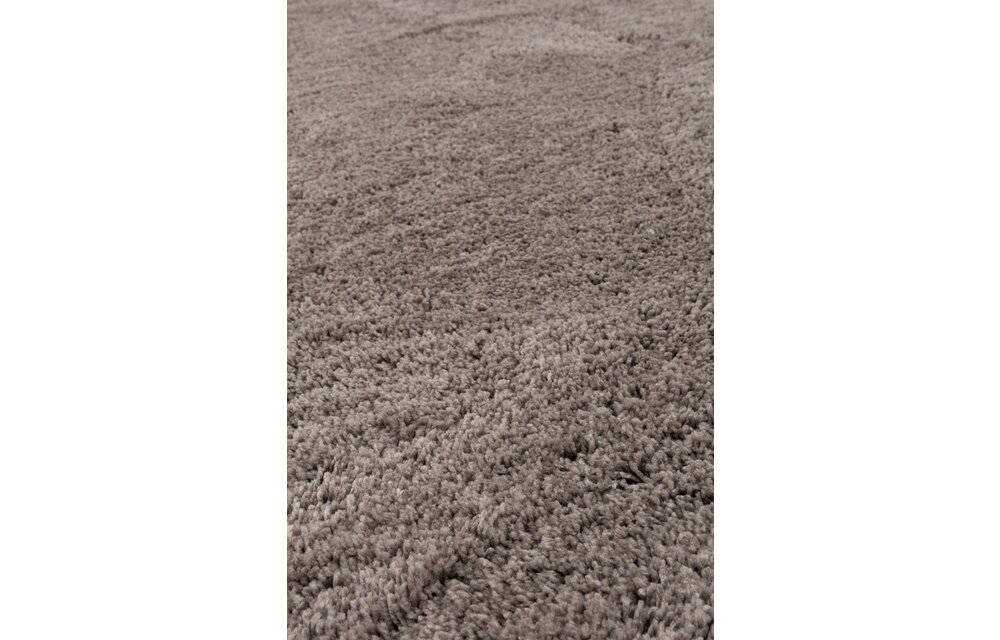 Vloerkleed Polyes effen grijs - 300 x 200 cm