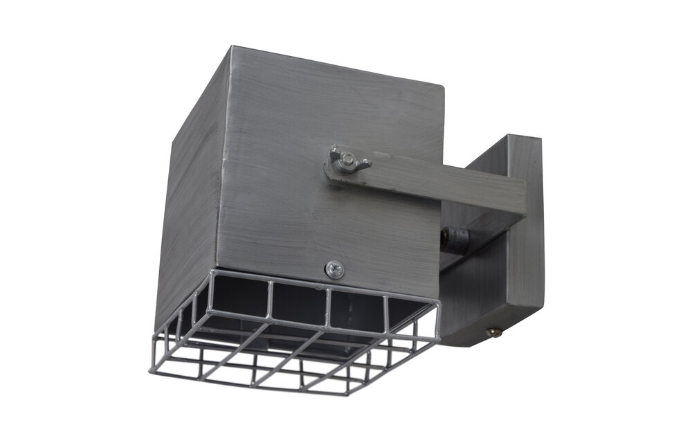 Urban Interiors Wandlamp Cube Antique zink