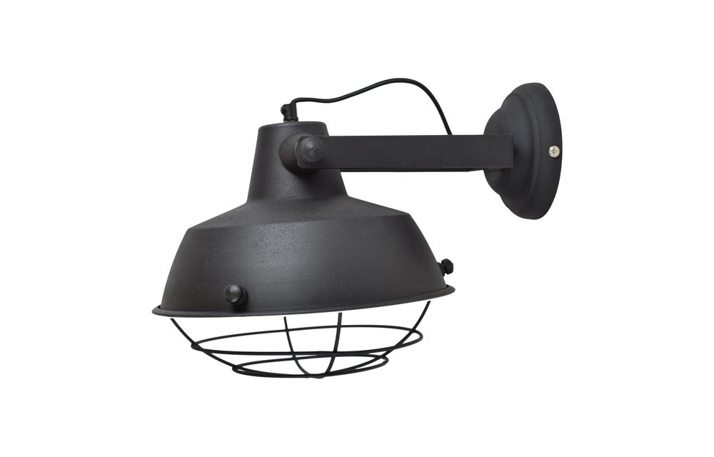 Urban Interiors Wandlamp Prison ø27cm. vintage black