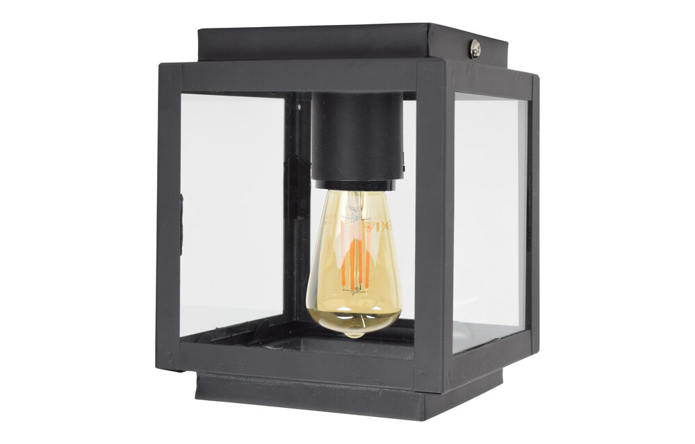 Urban Interiors Plafondlamp Loft vintage black