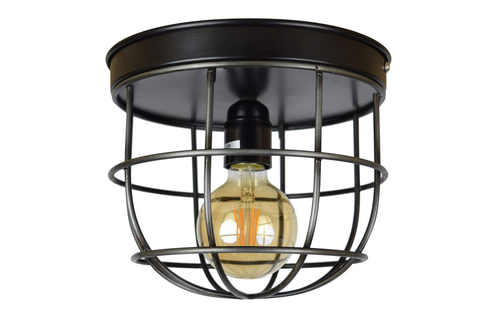 Urban Interiors Plafondlamp Barn large ø22 x 21 vintage black