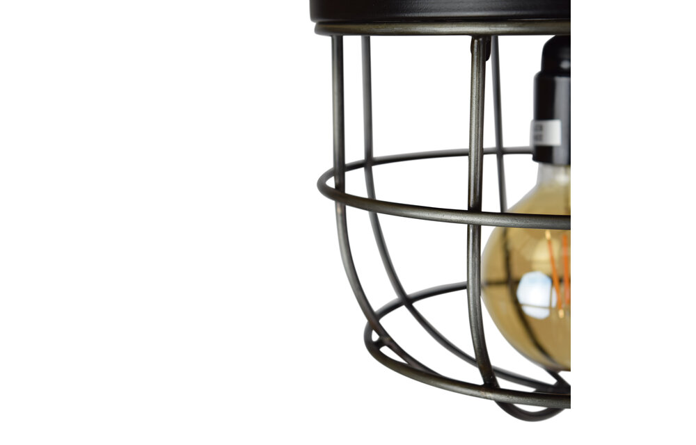 Urban Interiors Plafondlamp Barn large ø22 x 21 vintage black