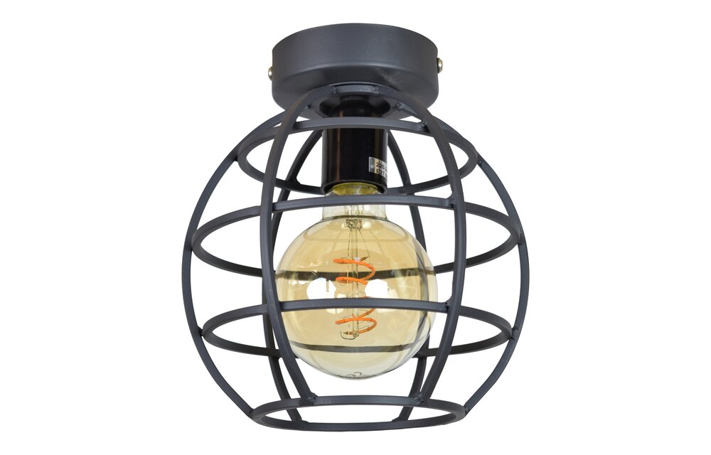 Urban Interiors Plafondlamp Globe small ø19x24 Vintage black