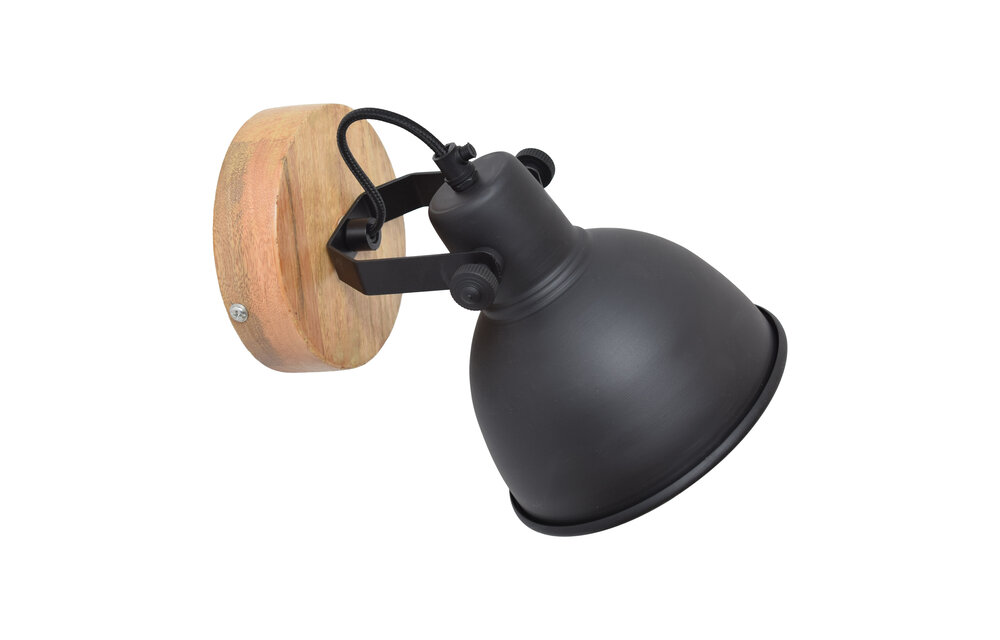 Urban Interiors Plafondspot Woody ø16 single vintage black