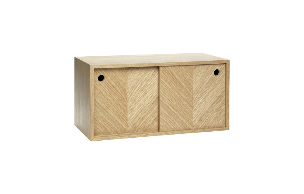 Plank met opslag, eik, natuur, FSC