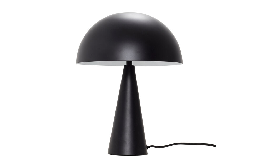 Tafellamp, zwart, metaal