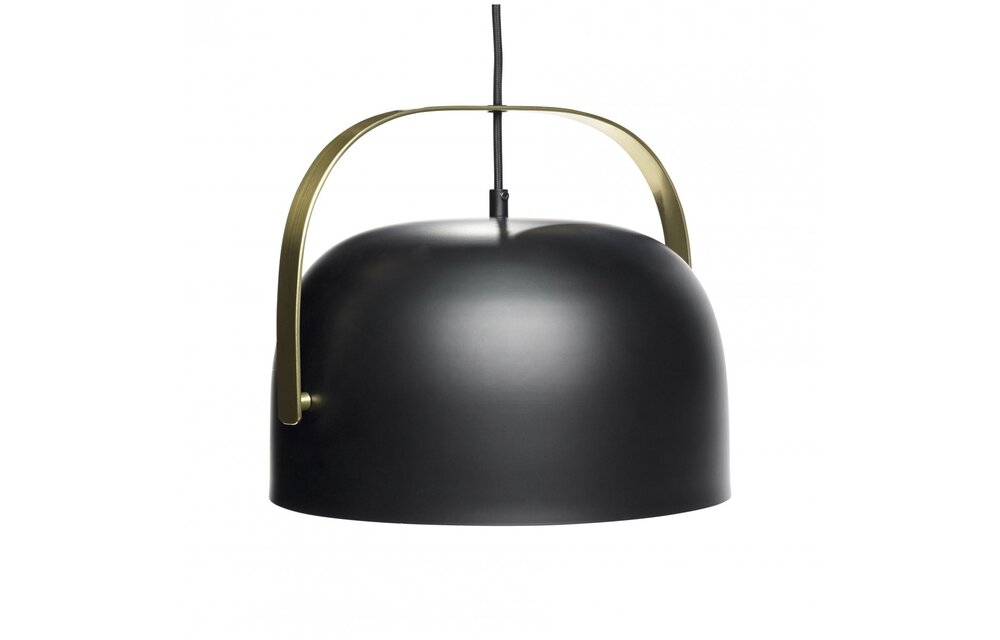 Zwarte hanglamp ø30cm