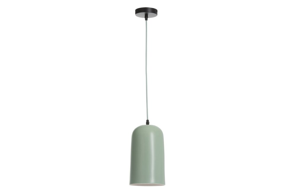 Hanglamp Conisch Porselein Licht Groen