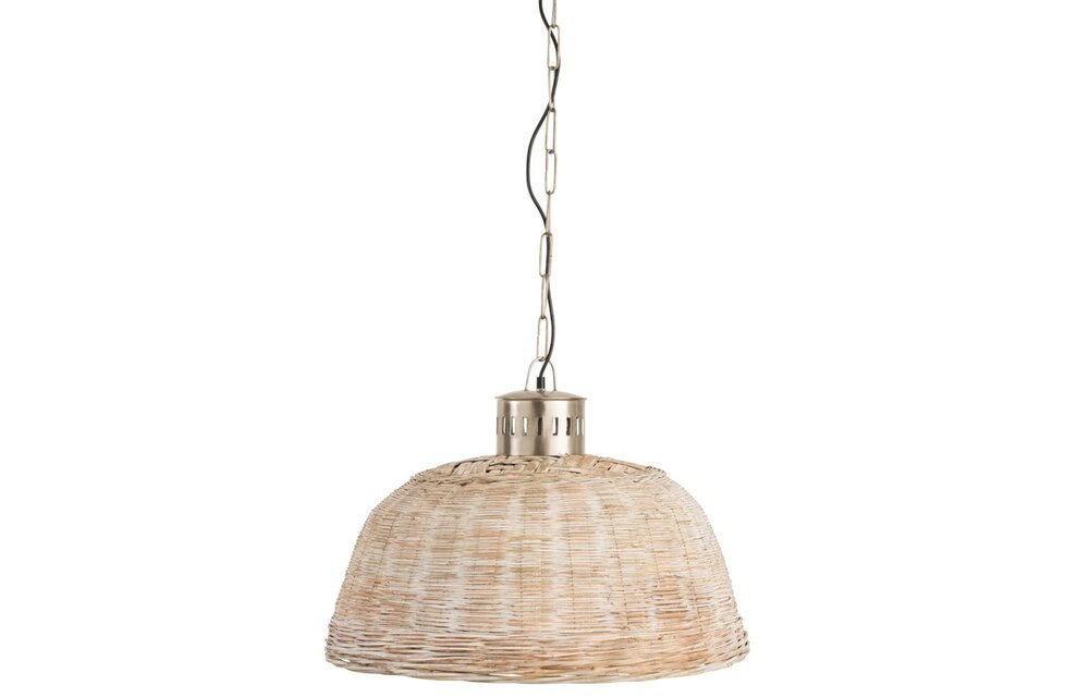 Hanglamp Rond Bamboo Beige Small