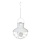 Lamp Led Hang Zonnepaneel Metaal/Glas Wit