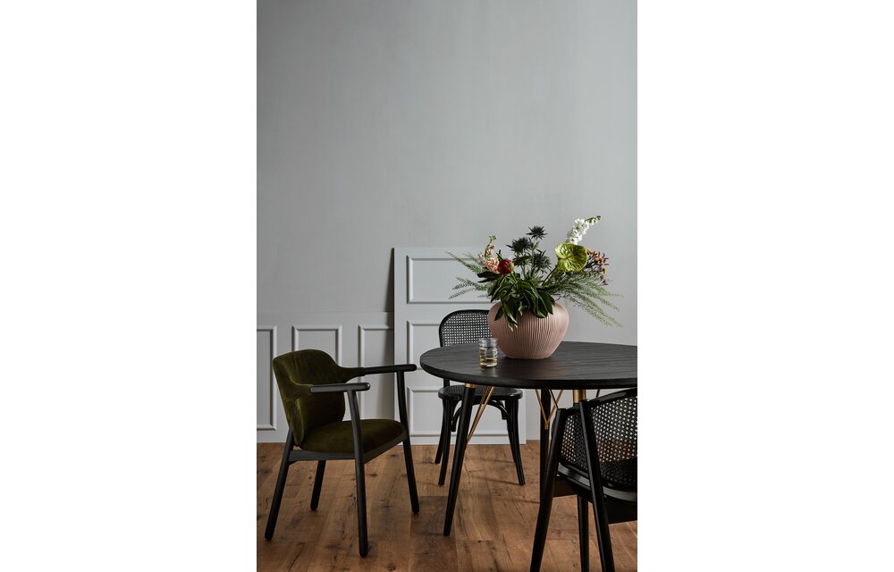 ESRUM stoel zwart/groen
