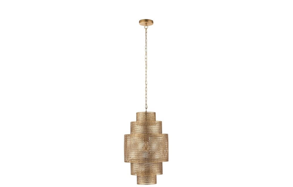 Hanglamp Lagen Metaal Goud