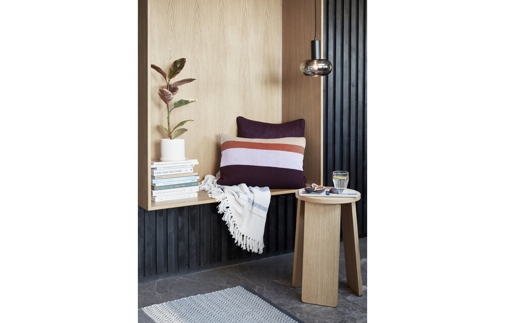 Bloempot, keramiek, wit, set van 2