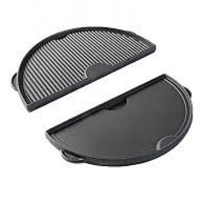 The Bastard Gietijzeren Halve Maan Grillplaat