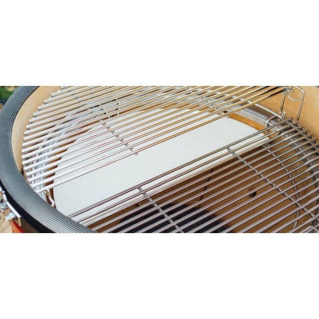 Kamado Joe Halve Hitteschilden | Set van 2 Deflectorstenen