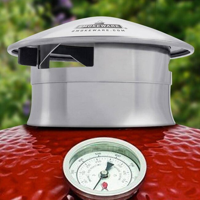 Smokeware RVS Chimney Cap | Kamado Schoorsteen