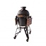 The Bastard kamado’s en BSTRD Medium Complete keramische kamado BBQ met Complete Multilevel Cooking System en onderstel