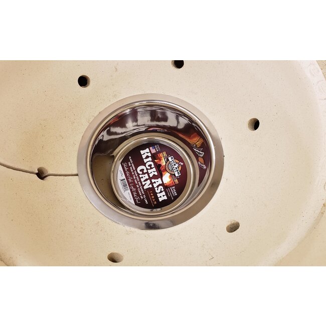 Kick Ash  Big Green Egg Aspan | Kick Ash Can Asopvangbak RVS