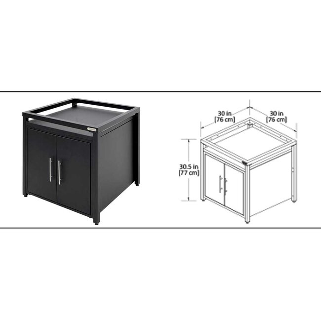 Big Green Egg Expansion Cabinet