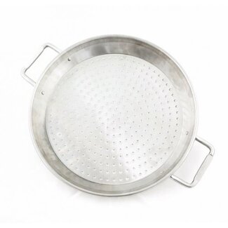 The Bastard en BSTRD Paellapan RVS voor Kamado BBQ 37 cm