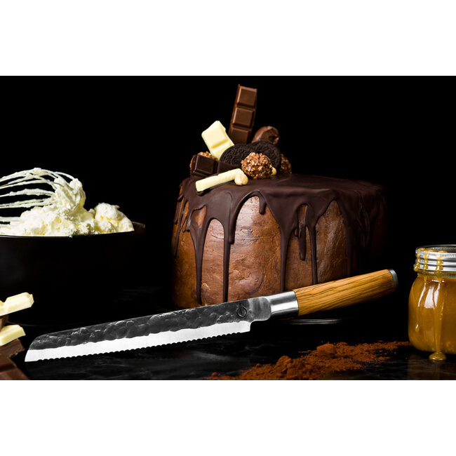 Forged Olive Broodmes 20cm