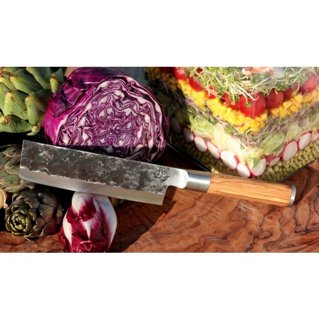 Forged Olive Hakmes 17cm