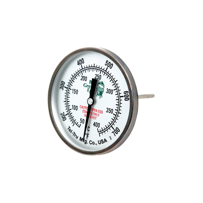 Big Green Egg Thermometer dome deksel