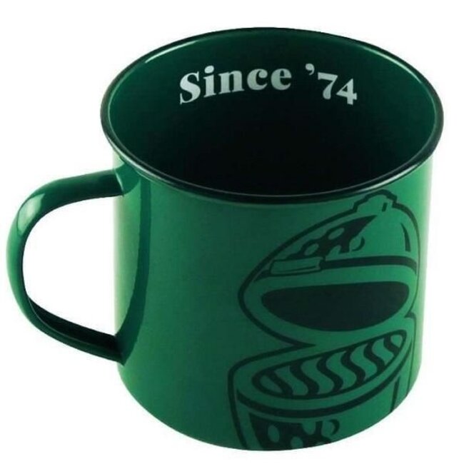 Big Green Egg Enamel Mug (vintage geëmailleerde mok)