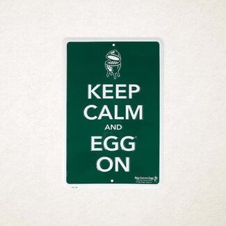 Big Green Egg Keep calm and Egg on