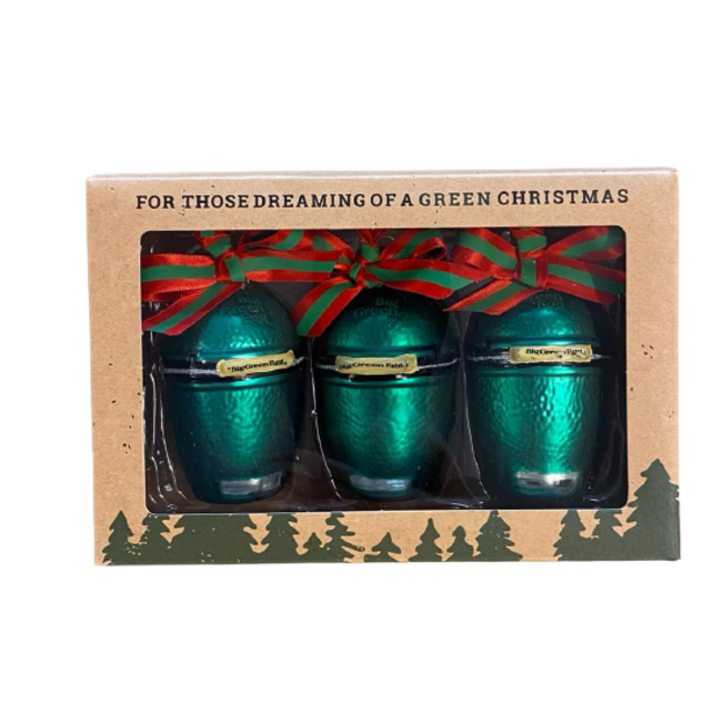 Big Green Egg Trio mini kerstballen