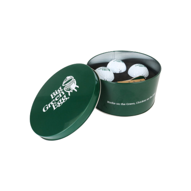 Big Green Egg  Golf Giftbox (pitchfork, Bal marker, stempel en 3 golfballen)