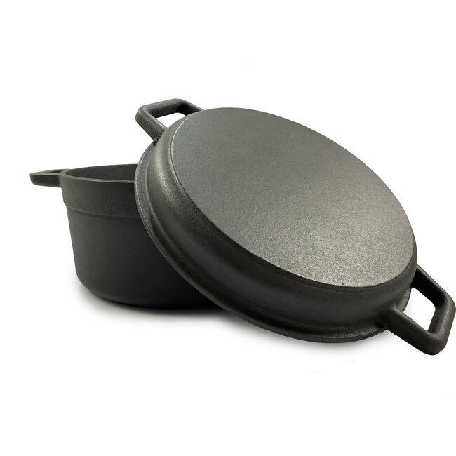 Grill Guru Dutch oven reversible