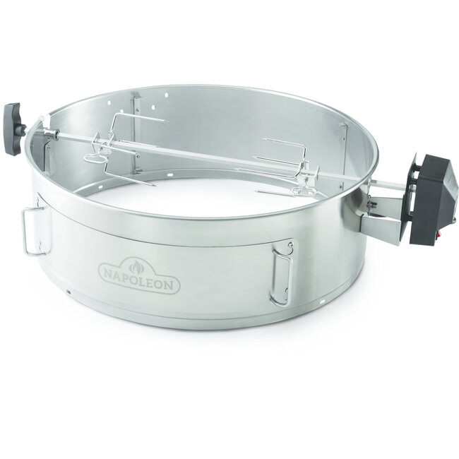 Napoleon Pizzaoven en Draaispit voor houtskool kettle 57cm