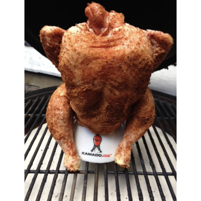 Kamado Joe Chicken Sitter – Keramische Kiphouder voor Beer Can Chicken op de BBQ