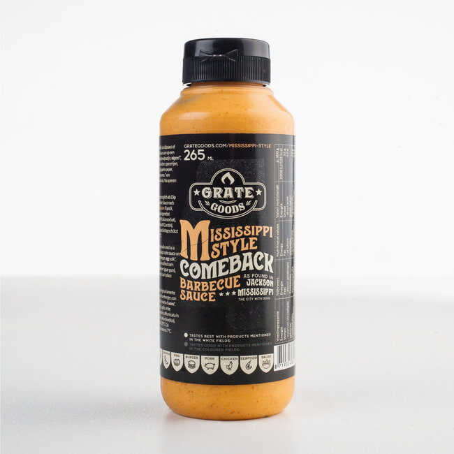 Grate Goods Mississppi comeback Barbecue Sauce 265ml