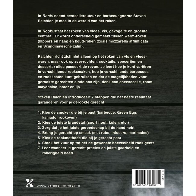 Steven Raichlen Rook! culinair roken op de BBQ en andere rookkasten